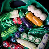 Vegetable knife holder service