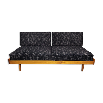 Daybed sofa with cushions czechoslovakia 1960s