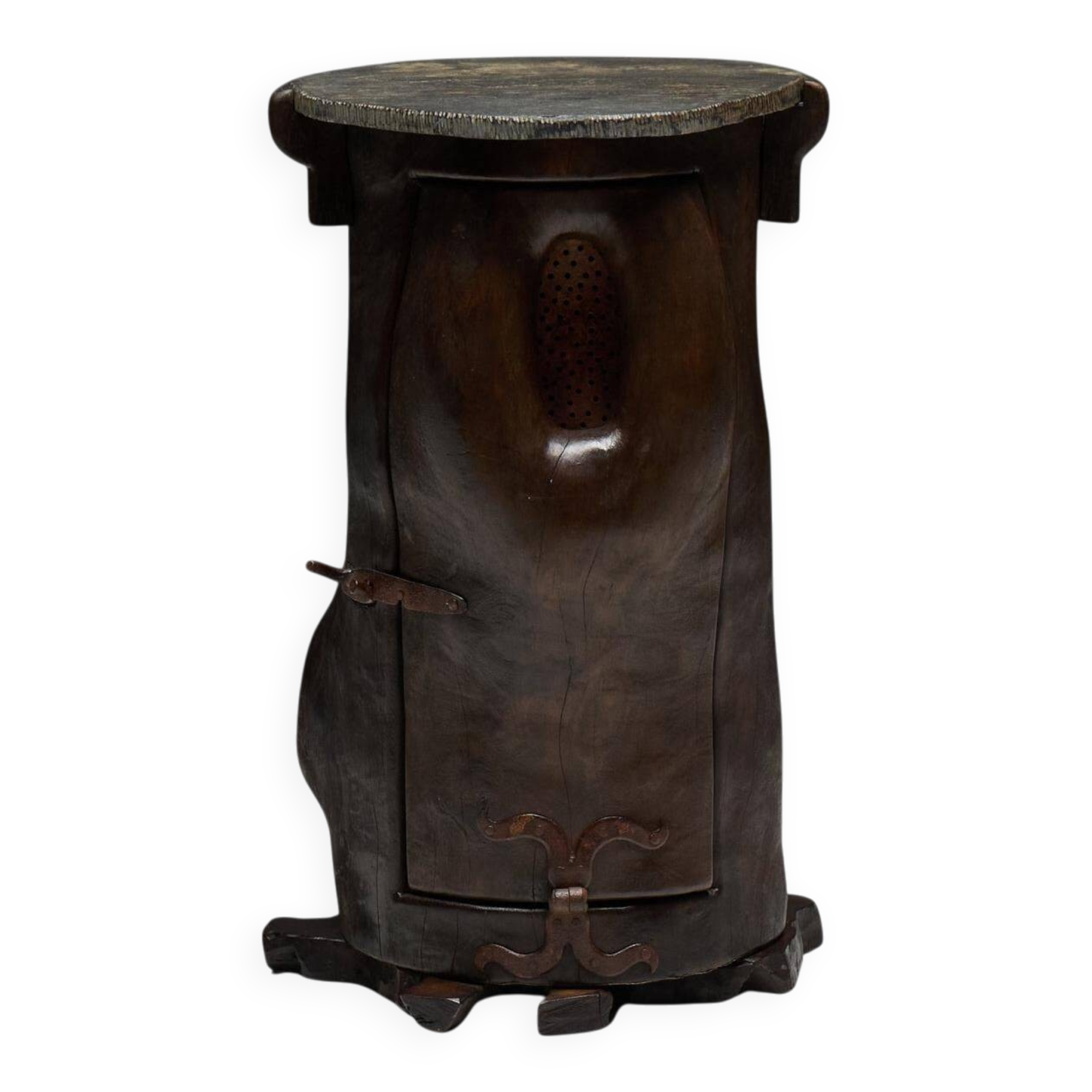 Vernacular rustic side table, France, 19th century