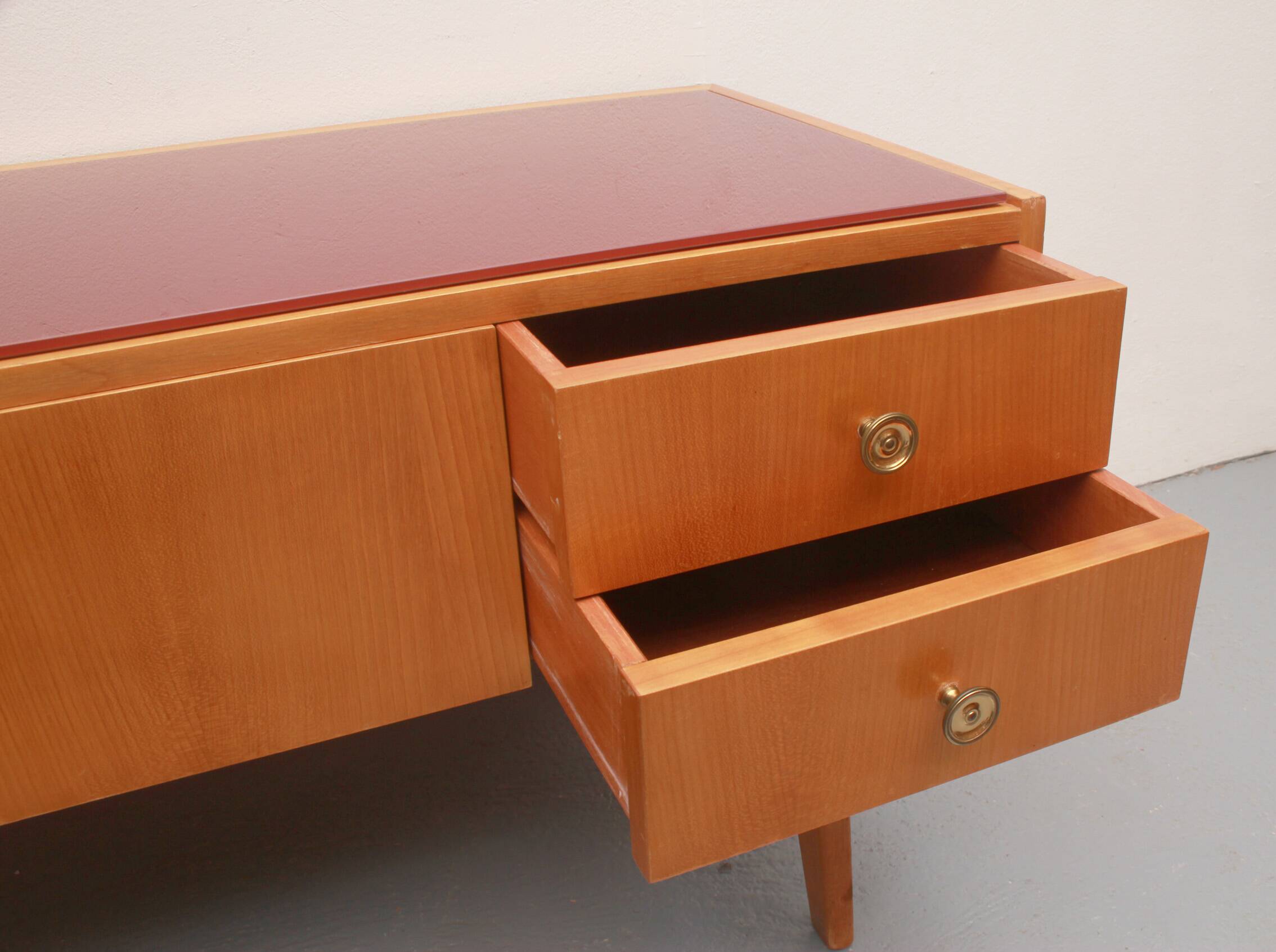 1950s chest of drawers in cherrywood by WK