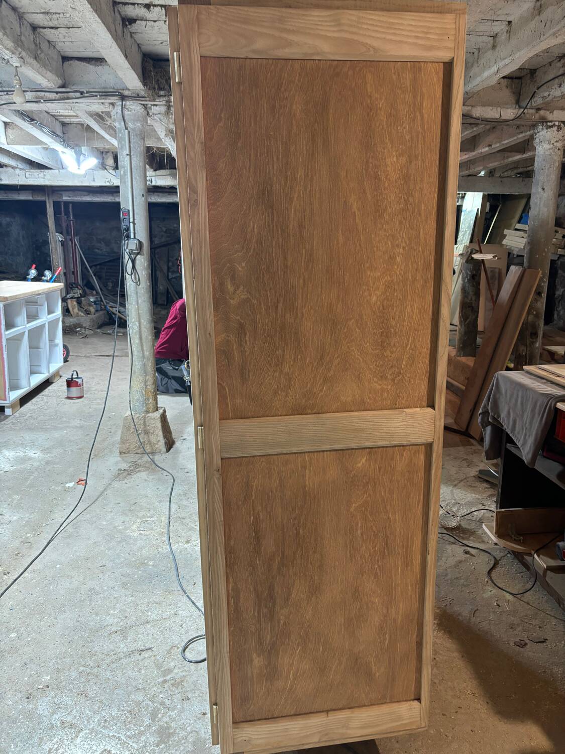 Armoire parisienne bois naturel