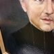 Portrait huile sur toile