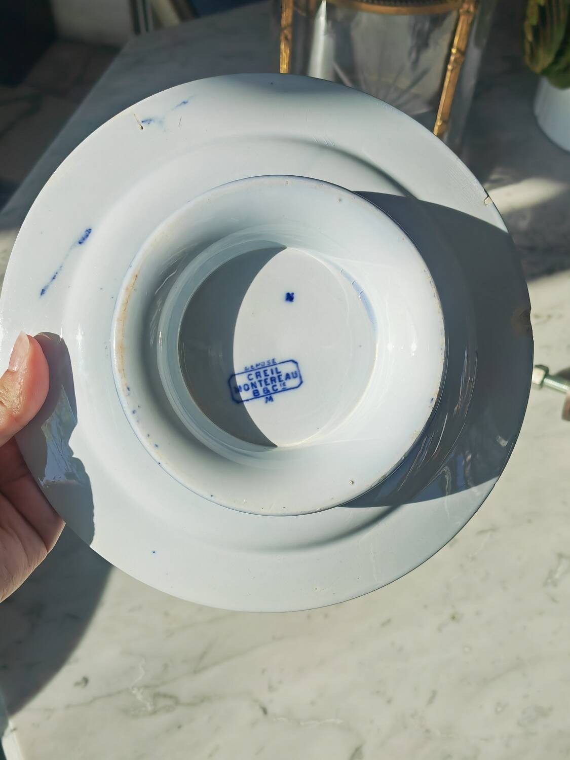 Creil Montereau dish