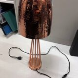 Copper Hammered Dome ''Stanley'' Table Lamp