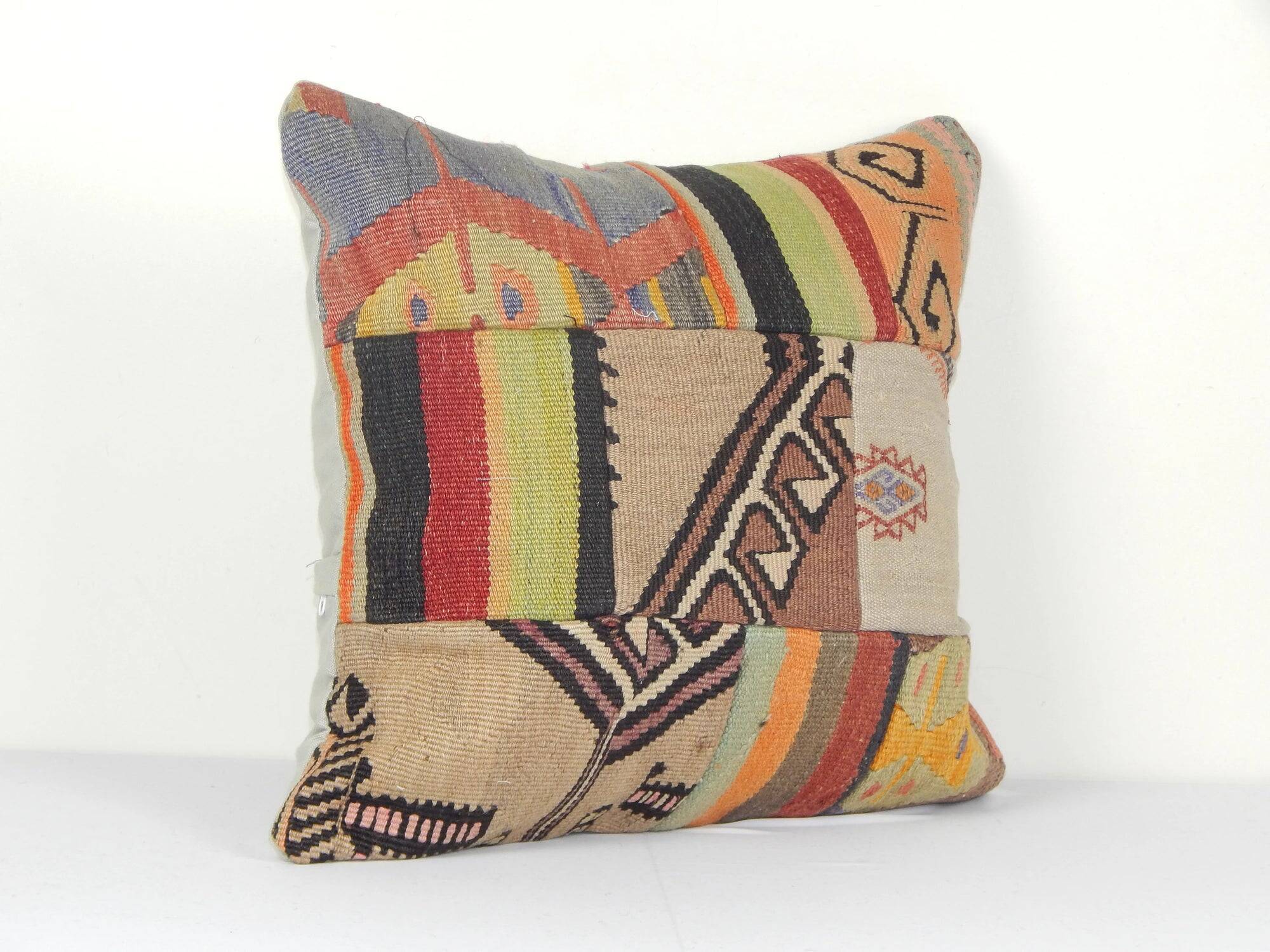 Vintage kilim cushion cover 51x51 cm