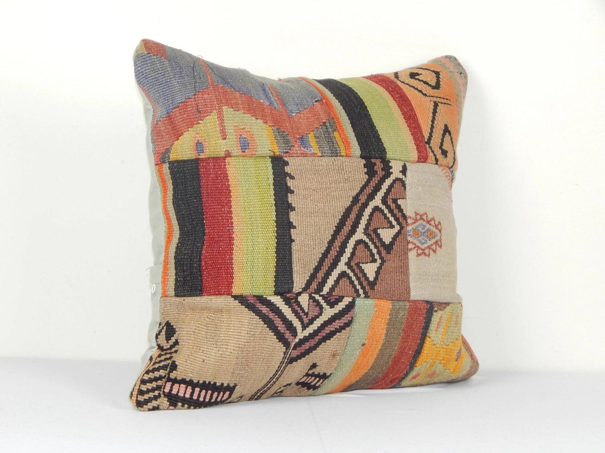 Vintage kilim cushion cover 51x51 cm
