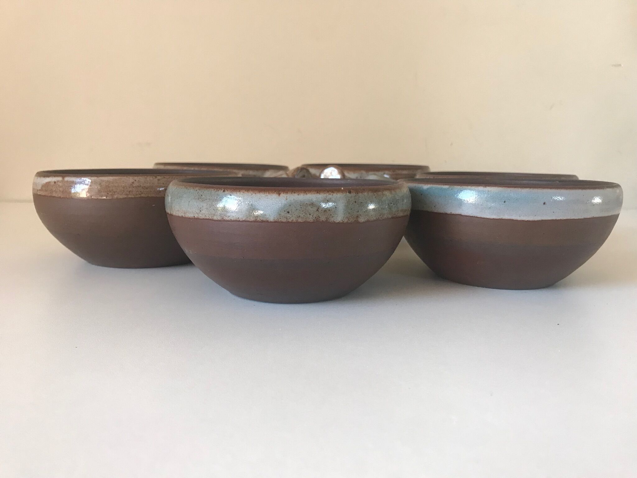 Lot of 6 vintage sandstone cuts by Roger Jacques