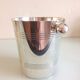 Silver metal ice bucket art deco style by Deschamps Freres