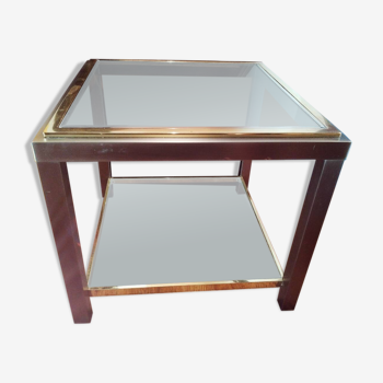 Table d'appoint en laiton  de Belgo Chrom, 1980