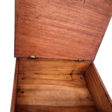 Old wooden sewing box