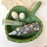 Heart wicker basket