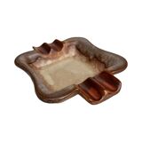 Cendrier en céramique Fat Lava, signé, Allemagne, années 1970.