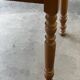 Vintage extendable dining table in wood and ceramic – 1970s