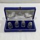 Boulenger – 4 Salt Cellars In Sterling Silver “