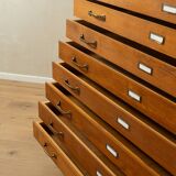 1950s Drawer Plan Cabinet, Vintage