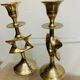 Pair of designer candlesticks