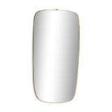 Vintage free-form mirror 31X64.5cm
