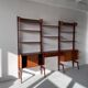 Bibliothèque norvégienne en teck, années 1960