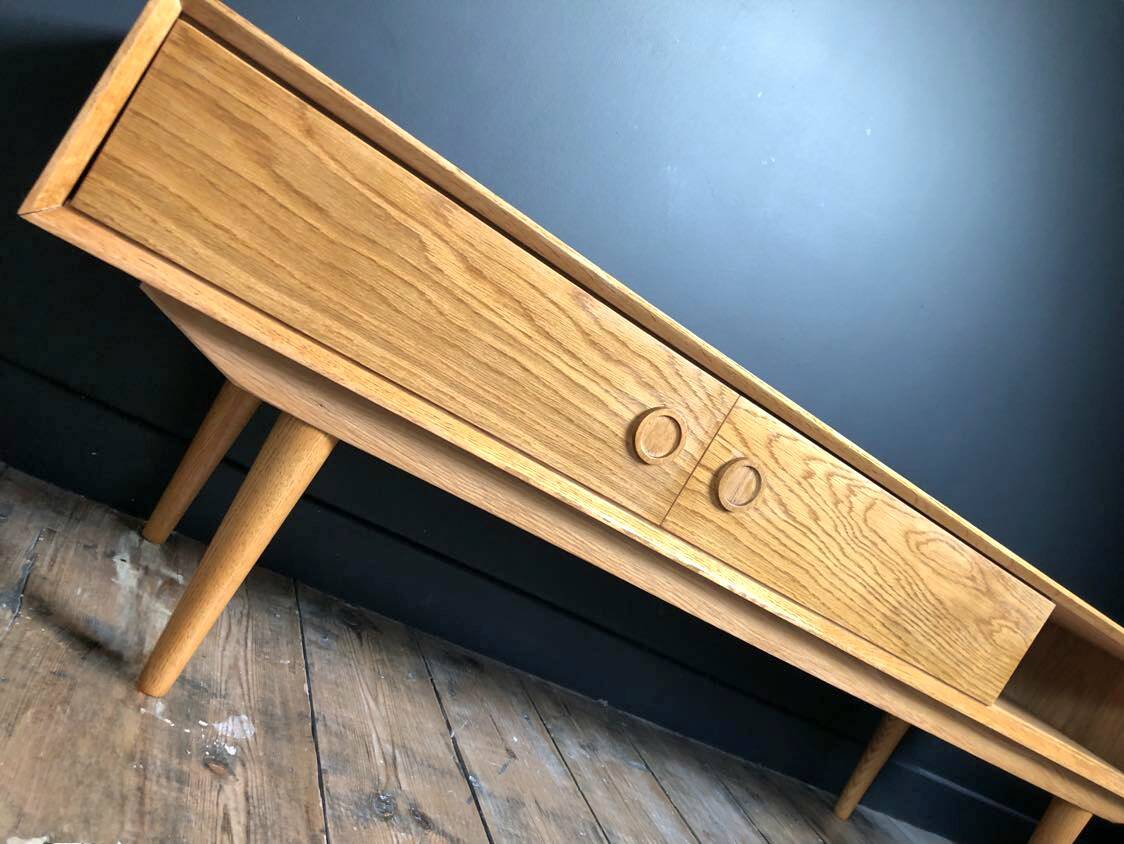 Large TV bench with 2 sliding doors Quilda LA REDOUTE INTERIEURS, television unit
