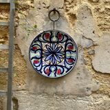 Decorative ceramic plate