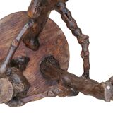 Brutalist vine stool