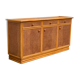 Vintage buffet in bamboo and cannage 1970