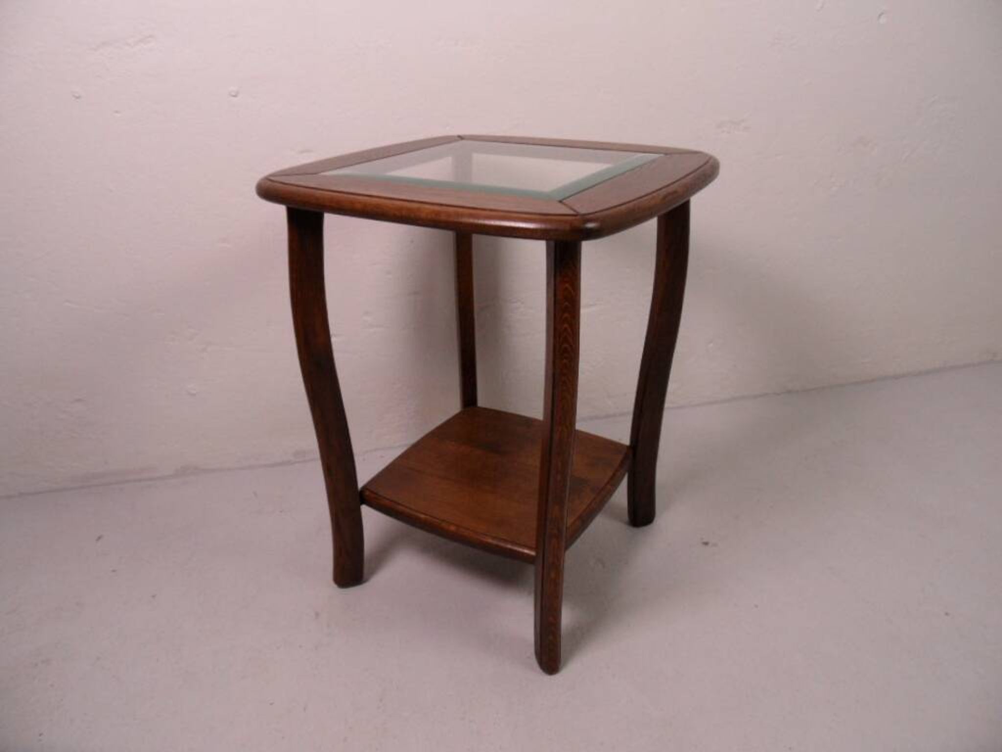 Table d'appoint en chêne vintage