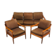 Danish teak living room set by Walter Knoll, 1960s