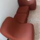 Ensemble 2 chauffeuse et 2 ottomans vintage Pierre Cardin années 1960/70