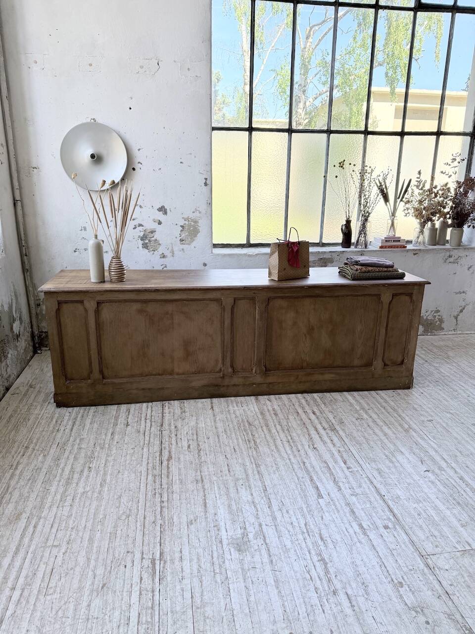 Oak workbench 250 cm XL 1950