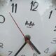 Black formica clock