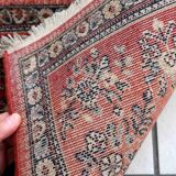 Tapis vintage style Sarouk – 42 x 64 cm – Motif traditionnel - 1C972