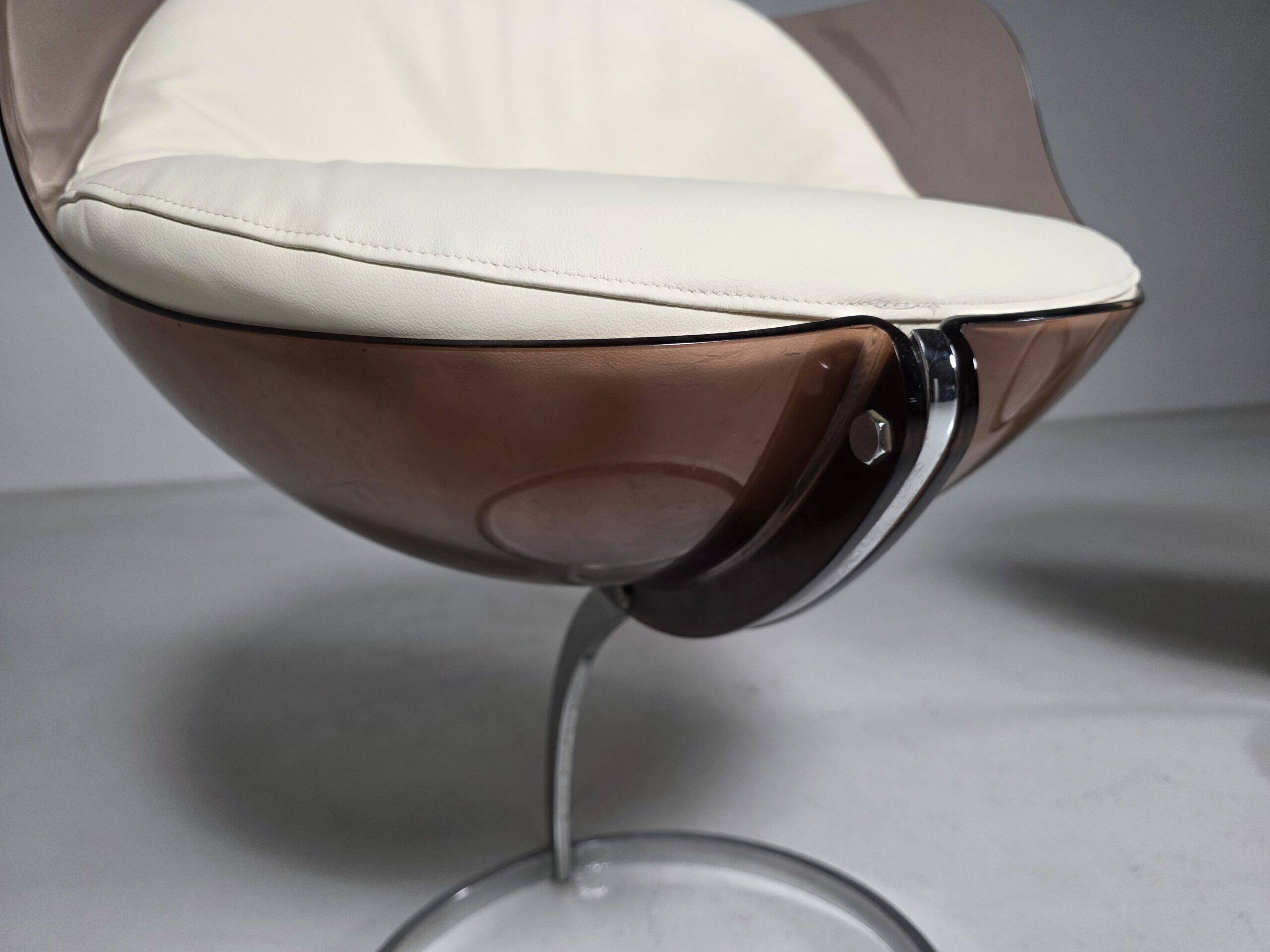 Sphere dining chairs by Boris Tabacoff for MMM, France, 1970s