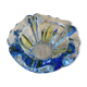 Two-tone Murano ashtray