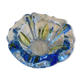 Two-tone Murano ashtray