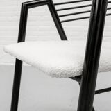 Ensemble de chaises de salle à manger postmodernes des années 1980