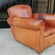 Leather club chair from the 1940s