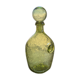 Biot carafe in blown glass