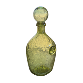 Biot carafe in blown glass