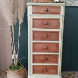 Chiffonnier revisited in almond green