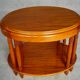 Art Deco period oval coffee table