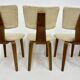 Set of 4 Dutch design by Cor Alons plywood dining chairs , 1960s