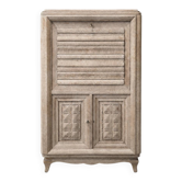Secretary in sandblasted oak - 1950s