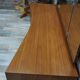 Curved dressing table 50-60s teak