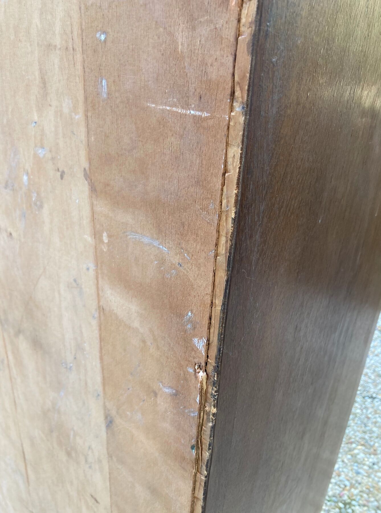 Vintage double curtain binder