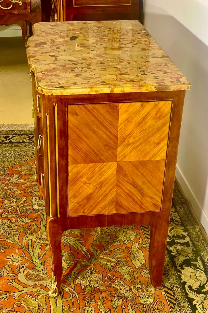 Louis XVI style chest of drawers