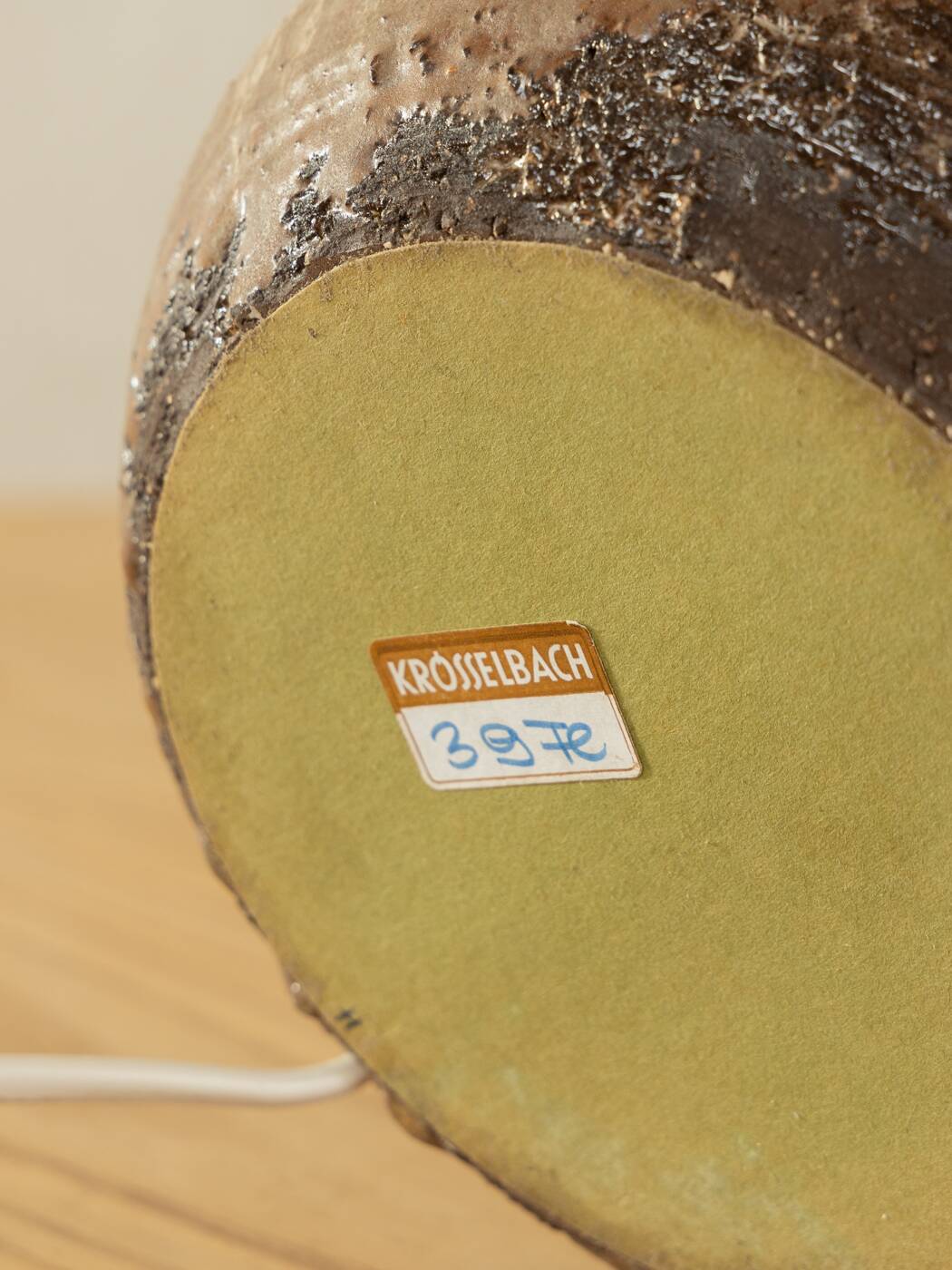 1970s table lamp, Krösselbach