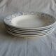 Lot of 6 hollow plates earthenware Creil Montereau décor Marie Louise
