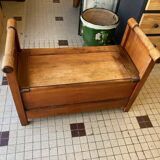 Banc coffre en bois