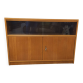 Display cabinet with 2 doors from the 1960s